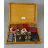 Box of costume jewellery etc