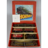 Hornby O gauge tin plate train set in original box
