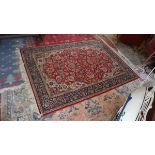 Large Belgian rug - Approx size: 254cm x 170cm