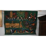 Peruvian wall tapestry