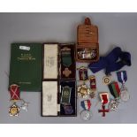 Collection of medals to include R.A.O.B. Medals with provenance