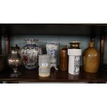 Collectables to include stoneware vases etc