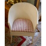 Lloyd loom armchair