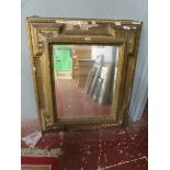 Gilt framed Georgian mirror A/F