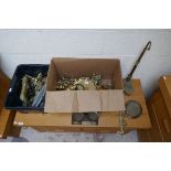 Collection of brass etc