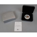Silver proof millennium coin - The Australia with C.O.A
