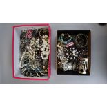 Collection of costume jewellery