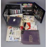 Stamps World & GB albums for sorting