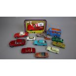 12 diecast cars to include Corgi Matchbox and Husky