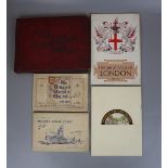 Collection of ephemera to include cigarette cards, maps etc