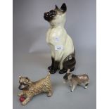 2 Beswick animals and another