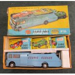 Boxed corgi toys major Ecurie Ecosse racing car transporter and 3 racing cars