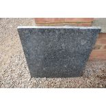 Square granite worktop