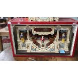 Gavioli inspired model fairground organ – Approx size W: 94cm D: 33cm H: 54cm