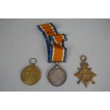 3 WWI medals