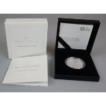 The Platinum Wedding Anniversary (2017) UK £5 silver proof coin