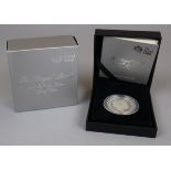 2013 Prince George Royal Birth St George and the Dragon UK £5 Silver Proof Coin in box with COA