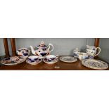 Collection of Gaudy Welsh pottery together with collection of Masons Ironstone