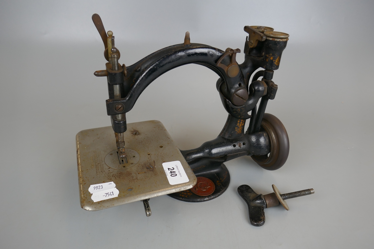 Wilcox and Gibbs antique sewing machine