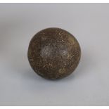 Antique Scottish smooth Gutta Percha 'Gutty' golf ball Circa 1850