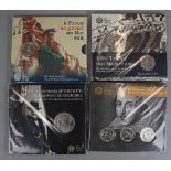 Collection of coins to include - 950th anniversary of The Battle of Hastings - 50p brilliant &