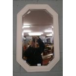 Antique bevel glass mirror