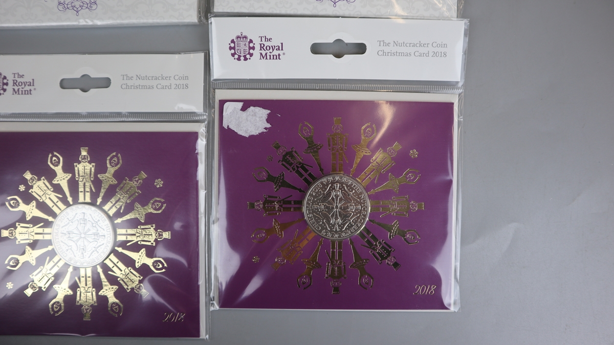 2 coins the Royal Birth of Princess Charlotte 2015 £5 brilliant & uncirculated together with Set - Image 5 of 5