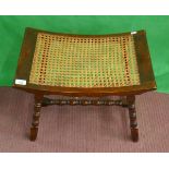 Bergere seated stool