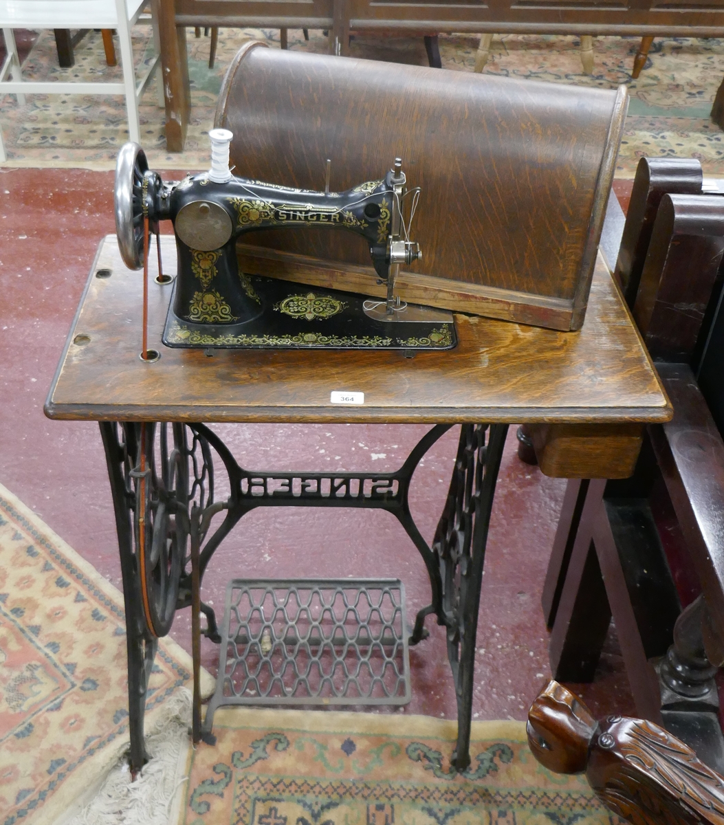 Singer Sewing machine on stand