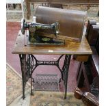 Singer Sewing machine on stand