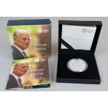 Prince Phillip Celebrating a Life of Service (2017) UK £5 silver proof coin
