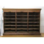 Amberg’s Patent Cabinet Letter File - Approx size W: 114cm D: 35cm H: 79cm