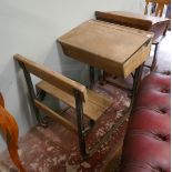 Vintage school desk