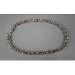 Heavy silver necklace - Approx weight 48g