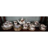 Tea service - Royal Albert Old Country Roses