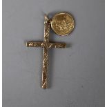 Gold crucifix