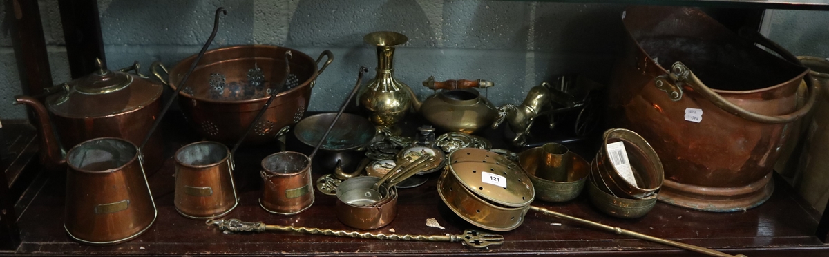 Collection of metalware