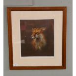 L/E study of a fox by Victoria Macdermott