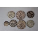 Collection of silver coins