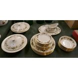 Royal Doulton Larchmont pattern dinner service