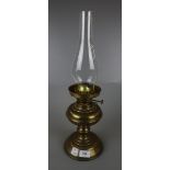 Brass oil lamp