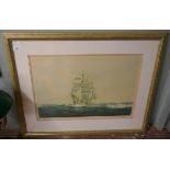 Signed print - 12 knots by Arthur Briscoe