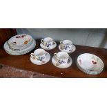 Royal Worcester 20 piece dinner service - Evesham Pattern