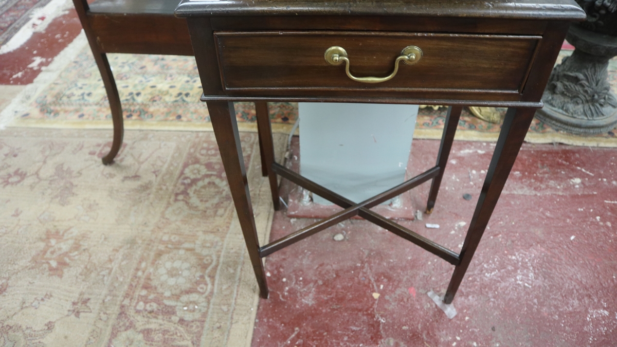 Small mahogany stationary stand - Bild 4 aus 5