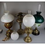 Collection of oil lamps