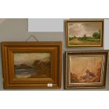 3 oil paintings