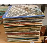 Collection of records to include The Beatles, Status Quo, Bob Dylan, The Style Council etc