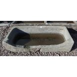 Large stone trough