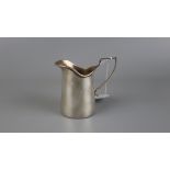 Hallmarked silver milk jug - Approx 108g