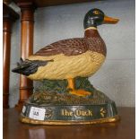 Cast iron duck doorstop